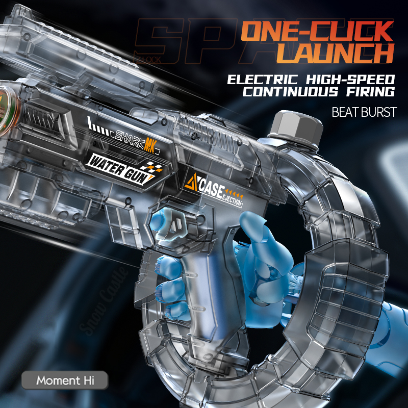 ปืนฉีดน้ำไฟฟ้าจำลองการยิงสำหรั - Water Gun Soaker บทวิจารณ์และราคา