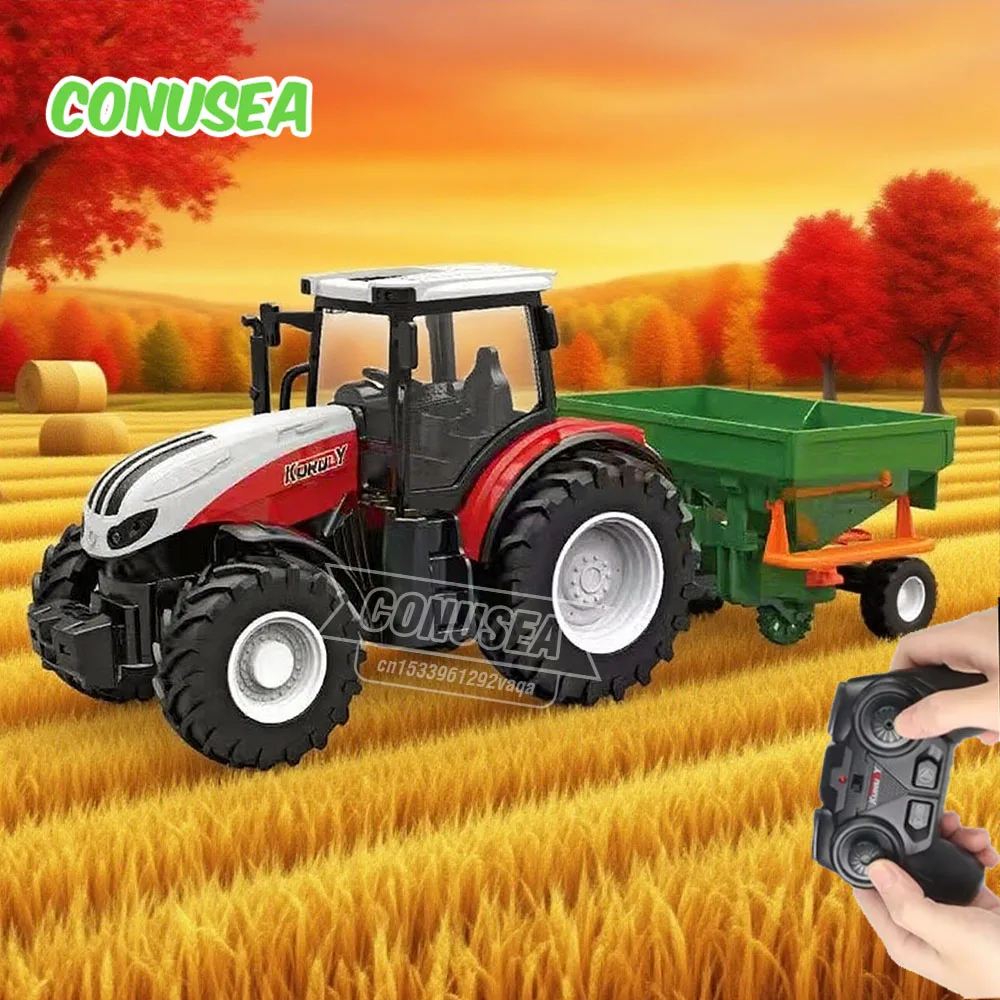 รถแทรกเตอร์บังคับวิทยุ รถบรรทุ - Kids Outdoor Vehicles บทวิจารณ์และราคา