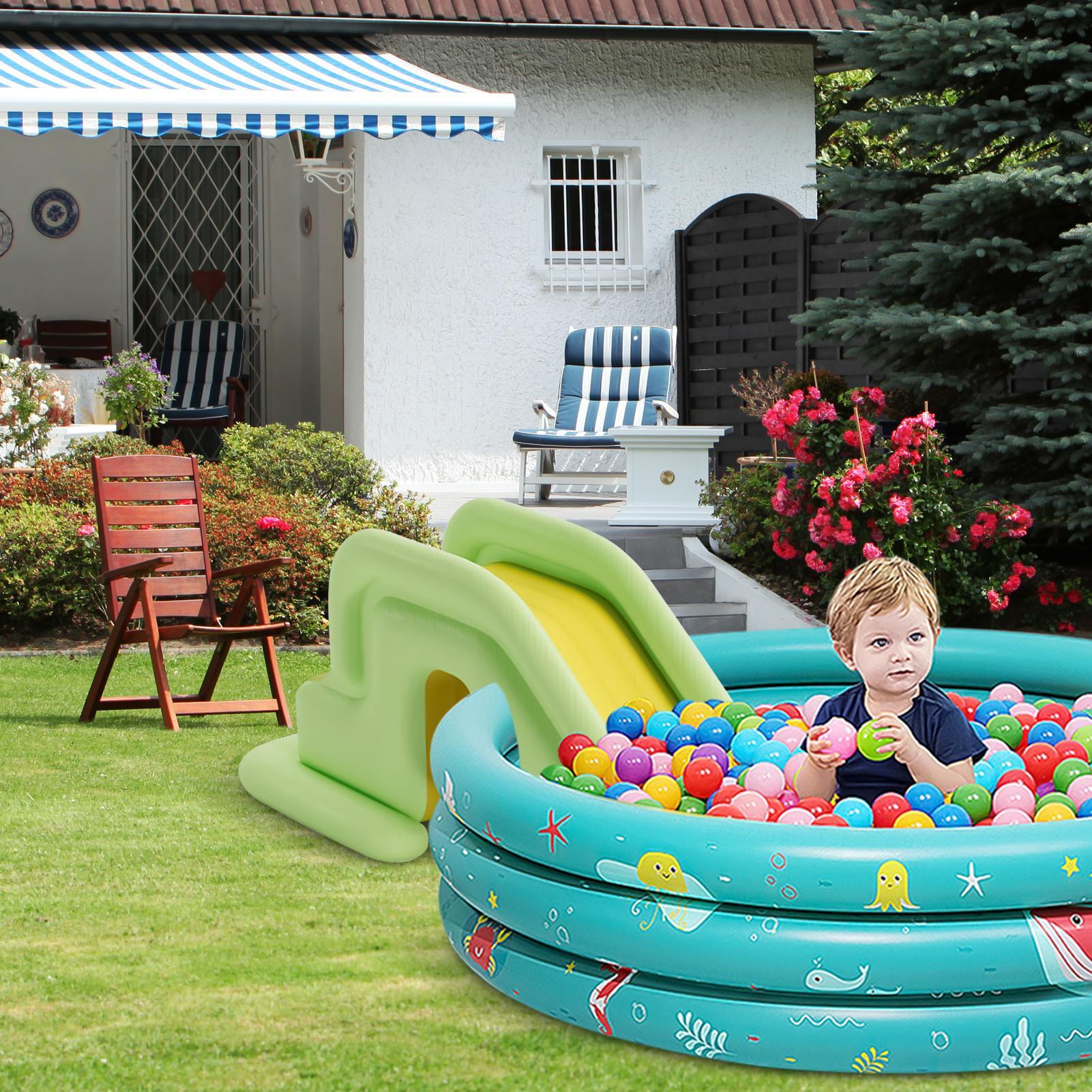 สไลเดอร์น้ำเป่าลมขนาดกะทัดรัด  - Kids Outdoor Climbing Structure บทวิจารณ์และราคา