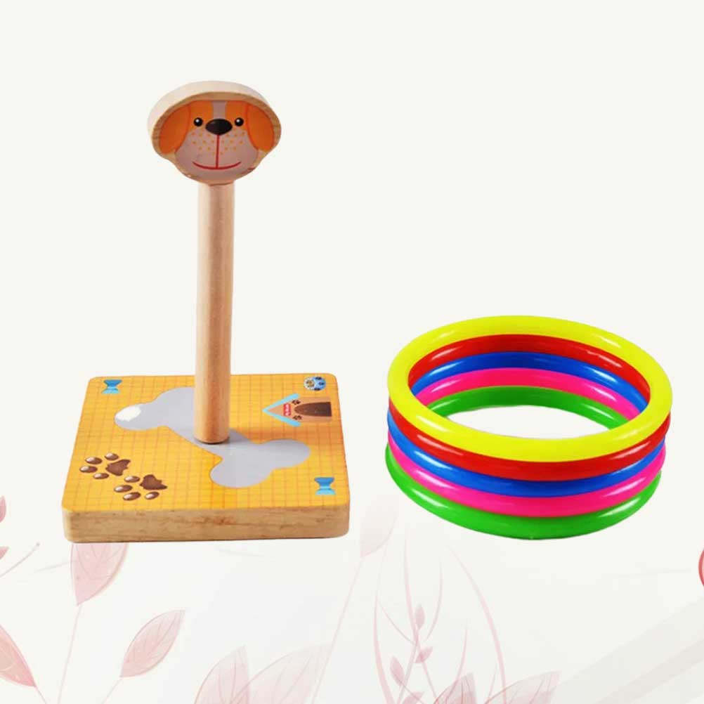 ชุดเกมโยนห่วงไม้ 1 ชุด รูปทรงส - Kids Outdoor Learning Activities บทวิจารณ์และราคา