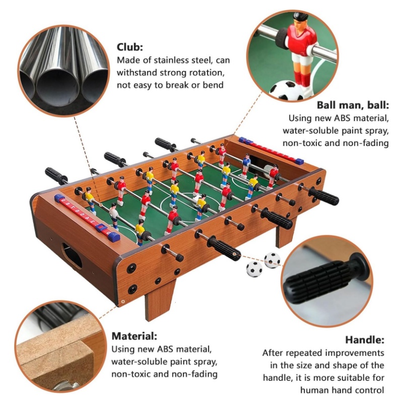 มินิโต๊ะไม้เกมฟุตบอลฟุตบอลของเ - Kids Outdoor Wooden Table บทวิจารณ์และราคา