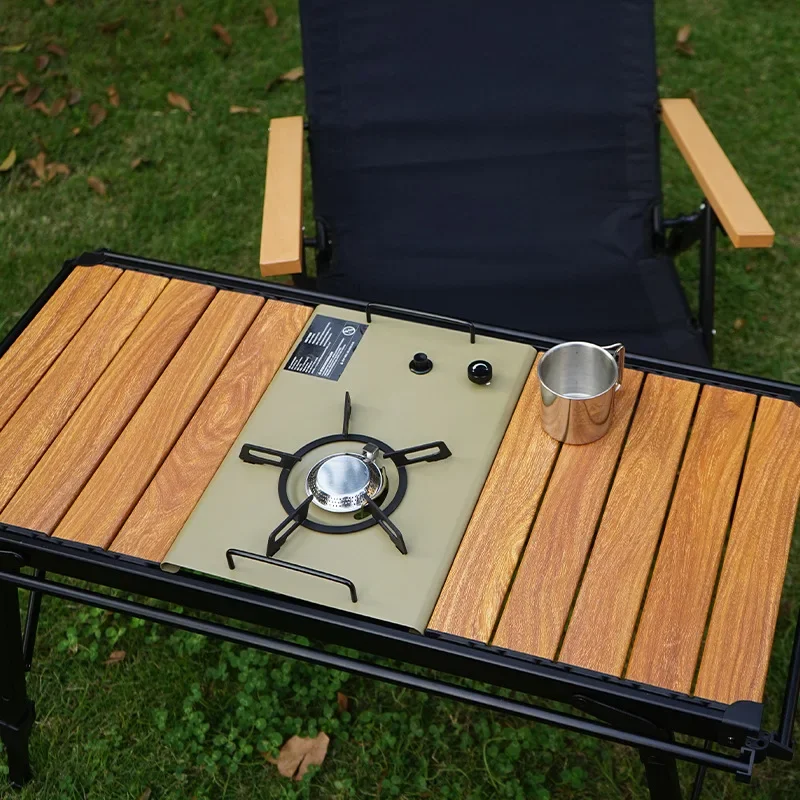 โต๊ะพับสำหรับตั้งแคมป์ MOUNTAI - Kids Outdoor Wooden Table บทวิจารณ์และราคา