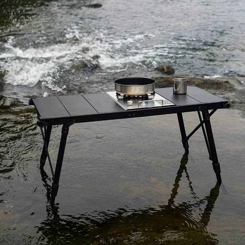 โต๊ะพับสำหรับตั้งแคมป์ MOUNTAI - Kids Outdoor Wooden Table บทวิจารณ์และราคา