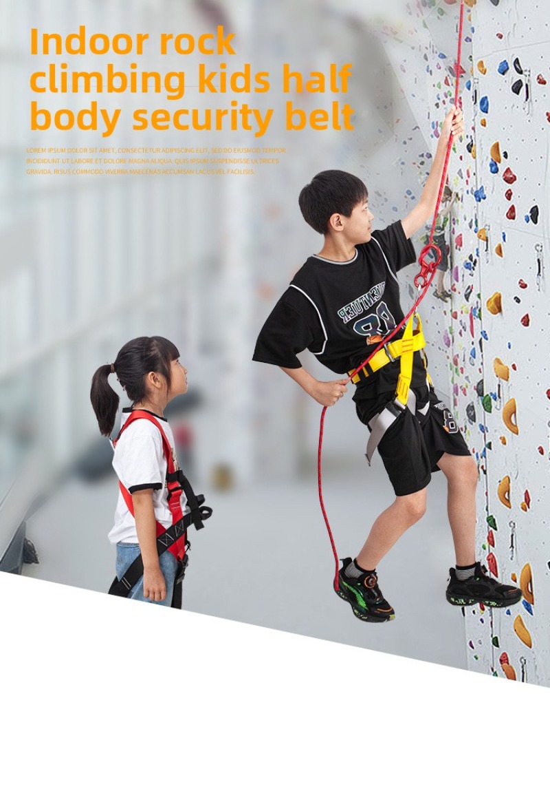 เด็กสายรัดกลางแจ้งกีฬาปีนหน้าผ - Kids Outdoor Climber บทวิจารณ์และราคา