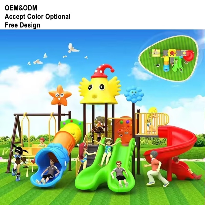 สไลเดอร์สนามเด็กเล่นกลางแจ้งพร - Kids Outdoor Equipment บทวิจารณ์และราคา