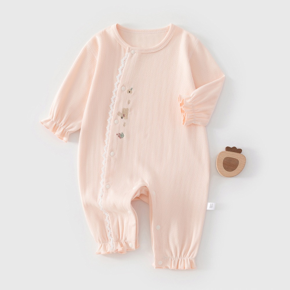 ชุดจั๊มสูทเด็กทารกผ้าฝ้ายแท้แข - Kids Outdoor Jumpsuit บทวิจารณ์และราคา
